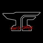 Men's Anvil Scripted T-Shirt | Color: Black