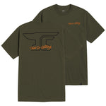 Men's Anvil Scripted T-Shirt | Color: Military Green