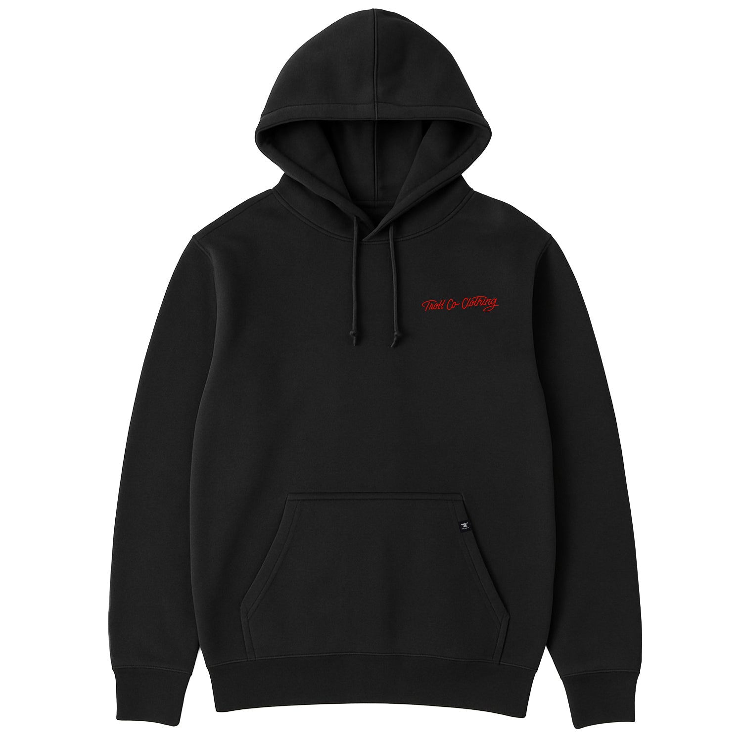 Men's Anvil Scripted Hoodie | Color: Black