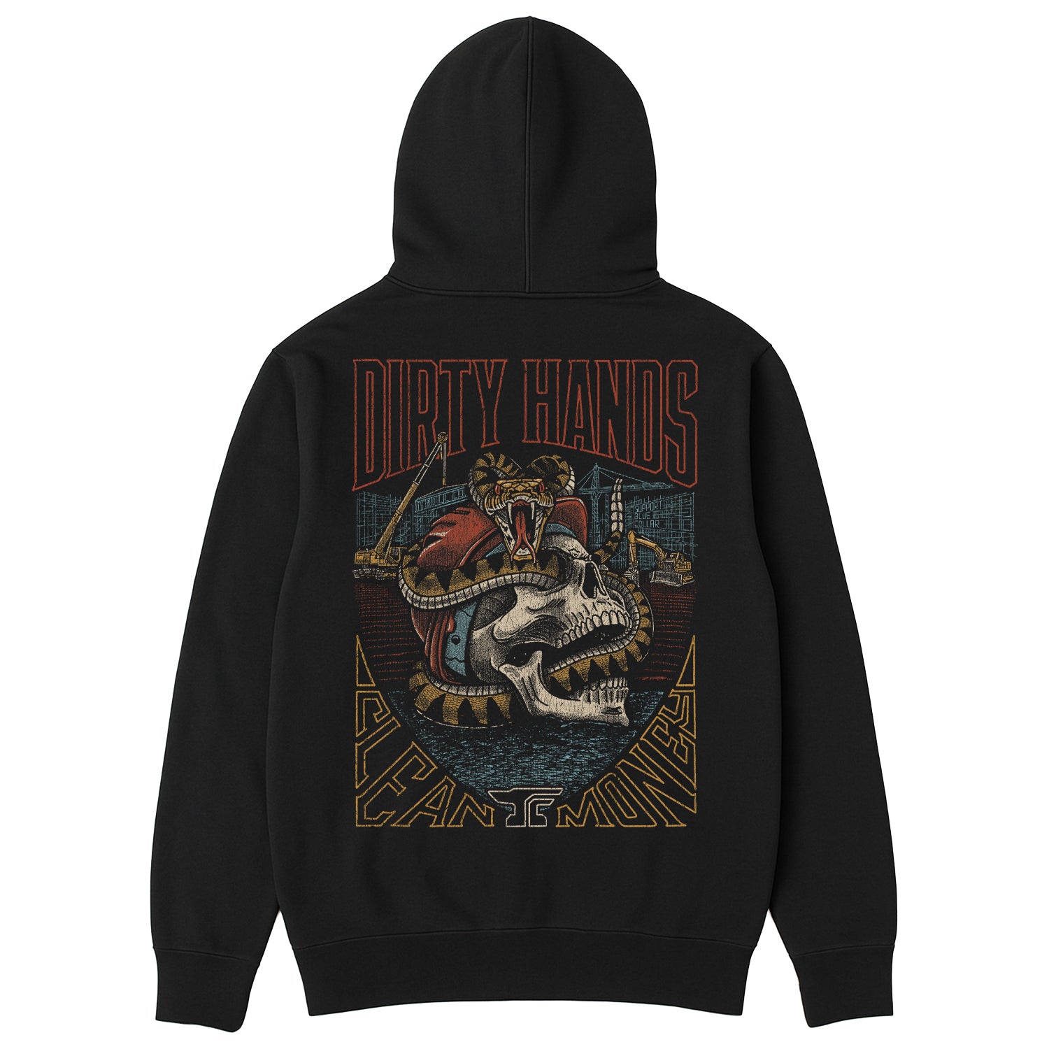 Men's DHCM Rattled Hoodie | Color: Black