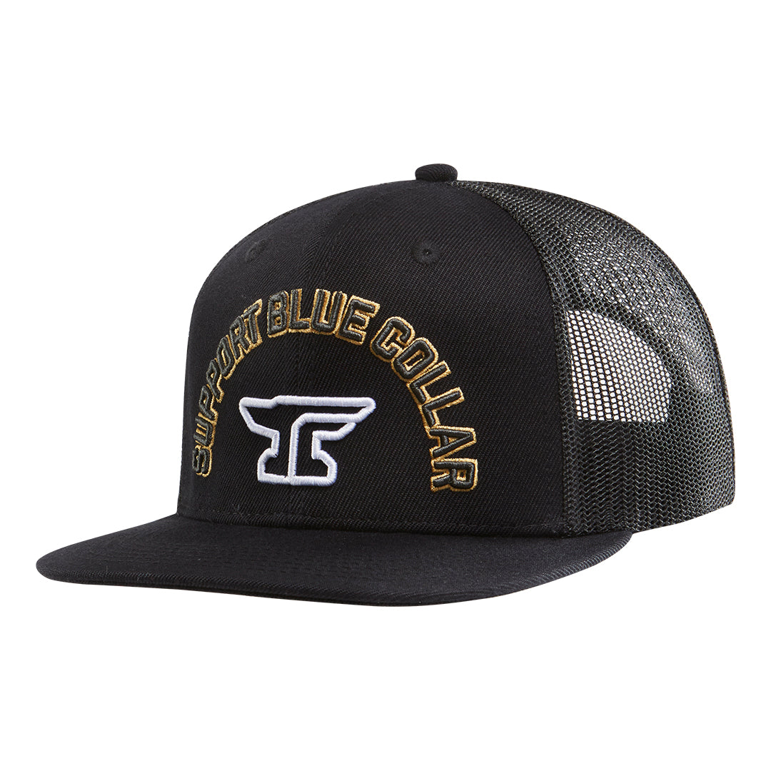 SBC Anvil Trucker Hat - Color: Black