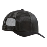 DHCM Wrench Curved Brim Trucker Hat - Color: Black