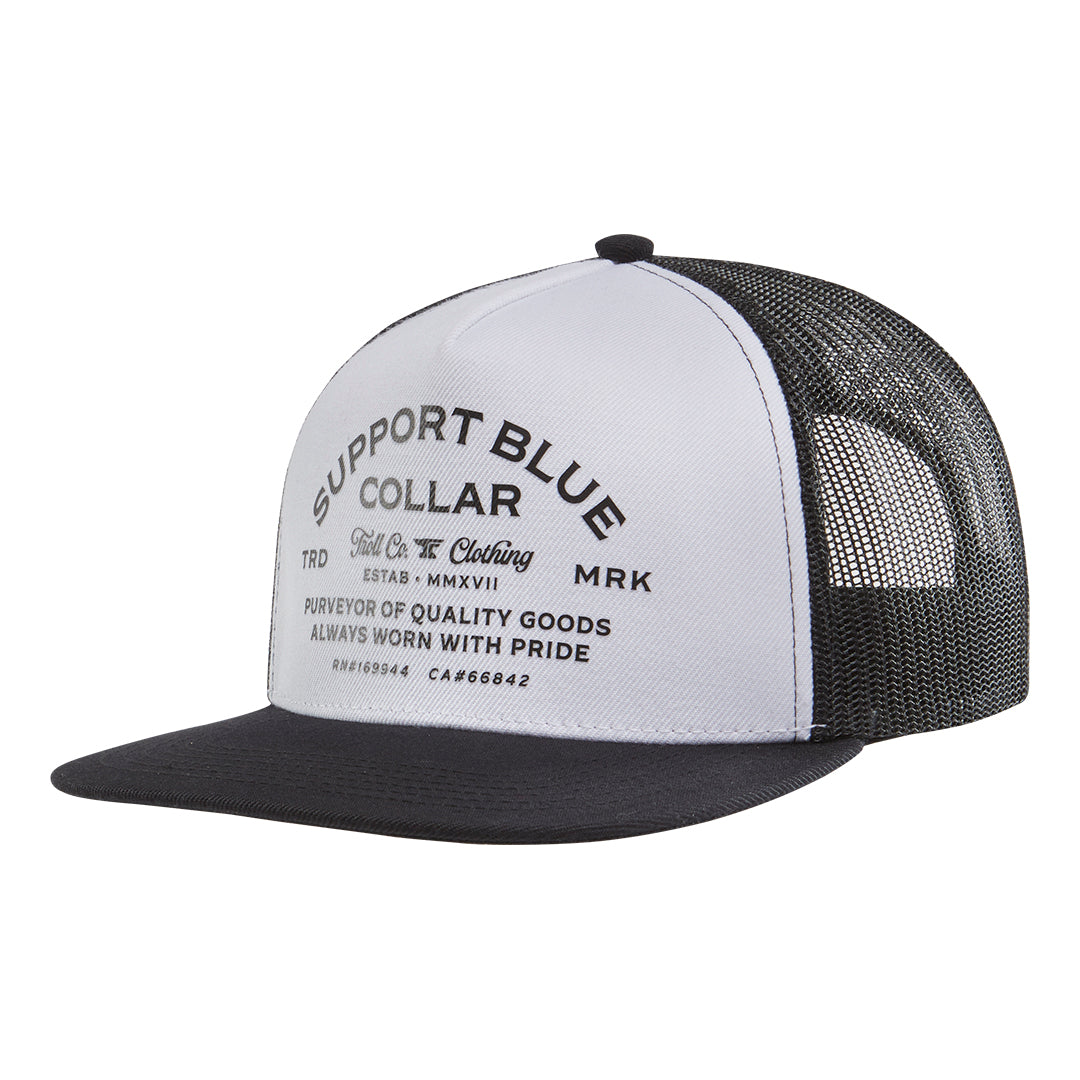 SBC Proud Trucker Hat - Color: Black White Black