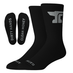 Forged Crew Sock Anvil 3 Pack - Color: Black/White/Military Green
