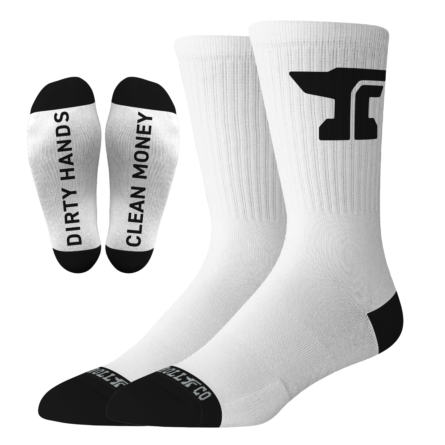 Forged Crew Sock Anvil 3 Pack - Color: Black/White/Military Green
