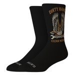 DHCM Forged Crew Sock Wing Spanner | Color: Black