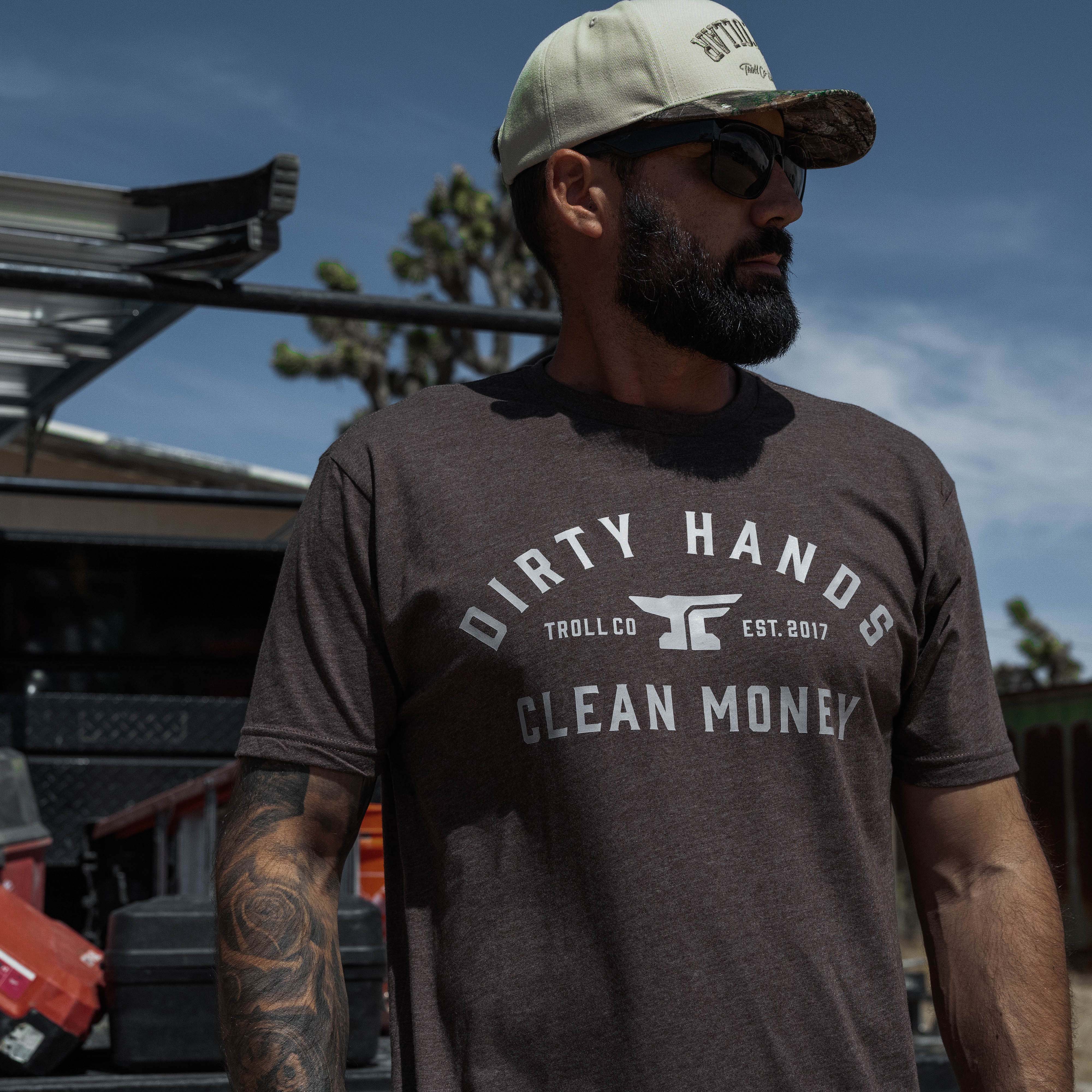 Men's DHCM Classic T-Shirt - Color: Brown Heather