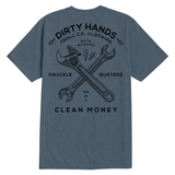 Men's DHCM Twisting Wrenches T-Shirt - Color: Slate Blue Heather