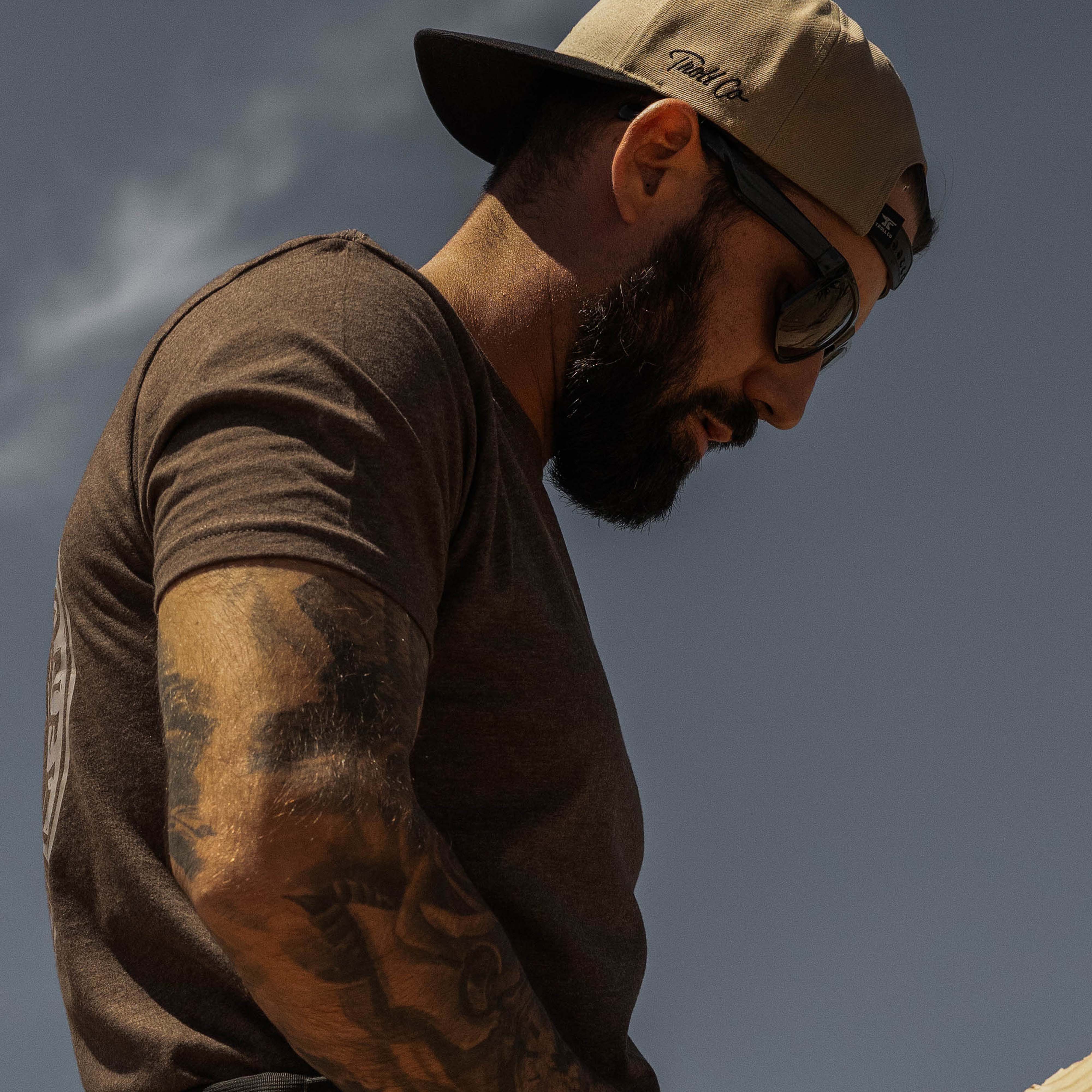 Men's DHCM Haggler T-Shirt - Color: Brown Heather