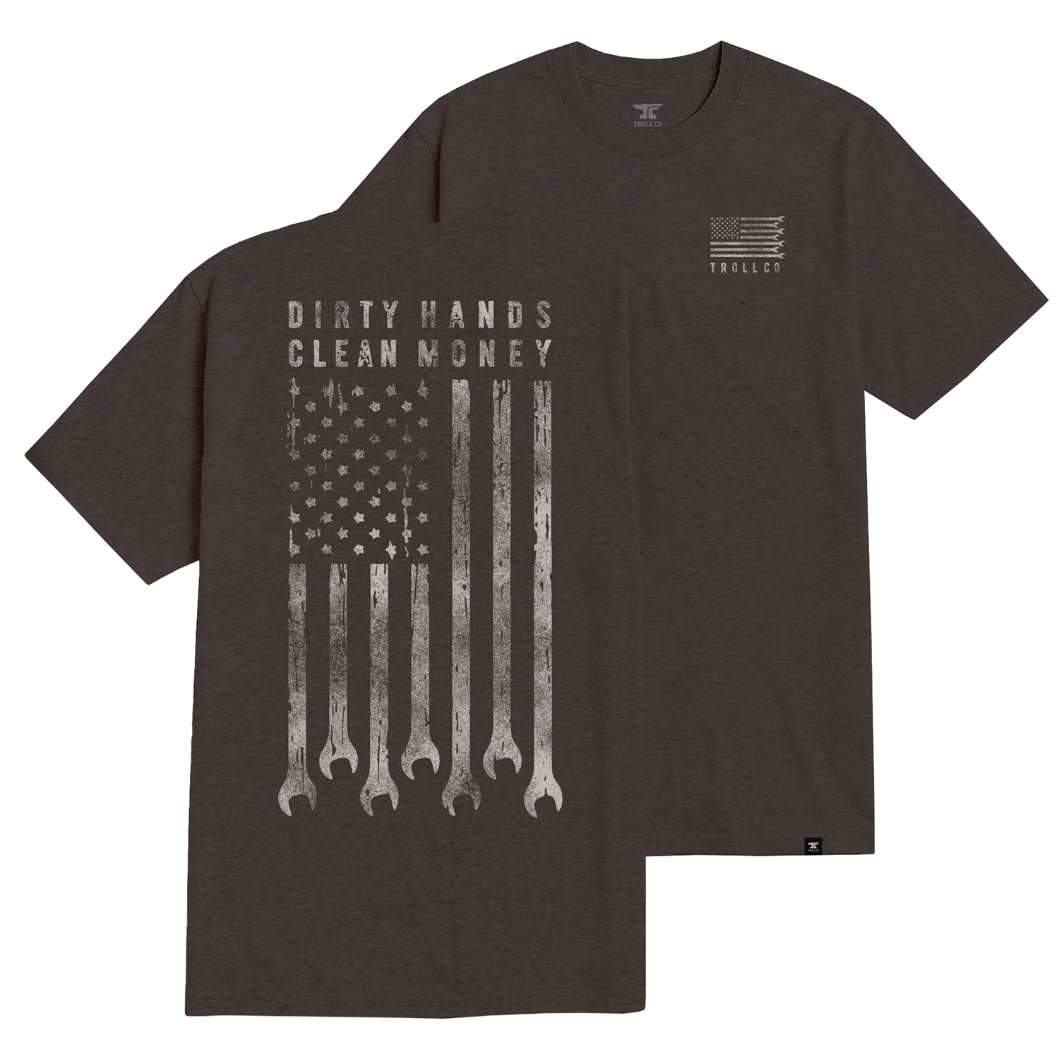 Men's DHCM Flagship T-Shirt - Color: Brown Heather
