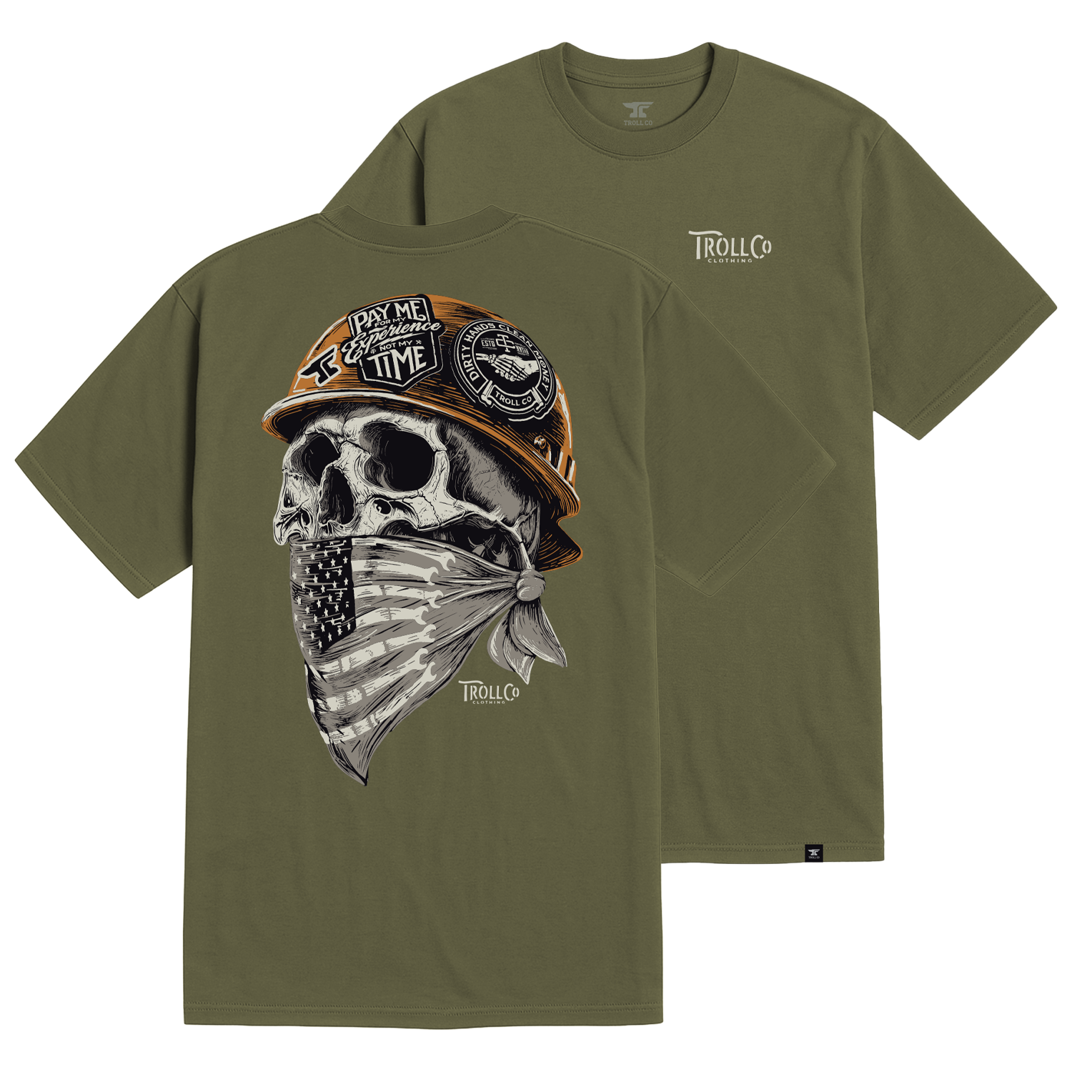Men's Headstrong T-Shirt - Color: Military Green