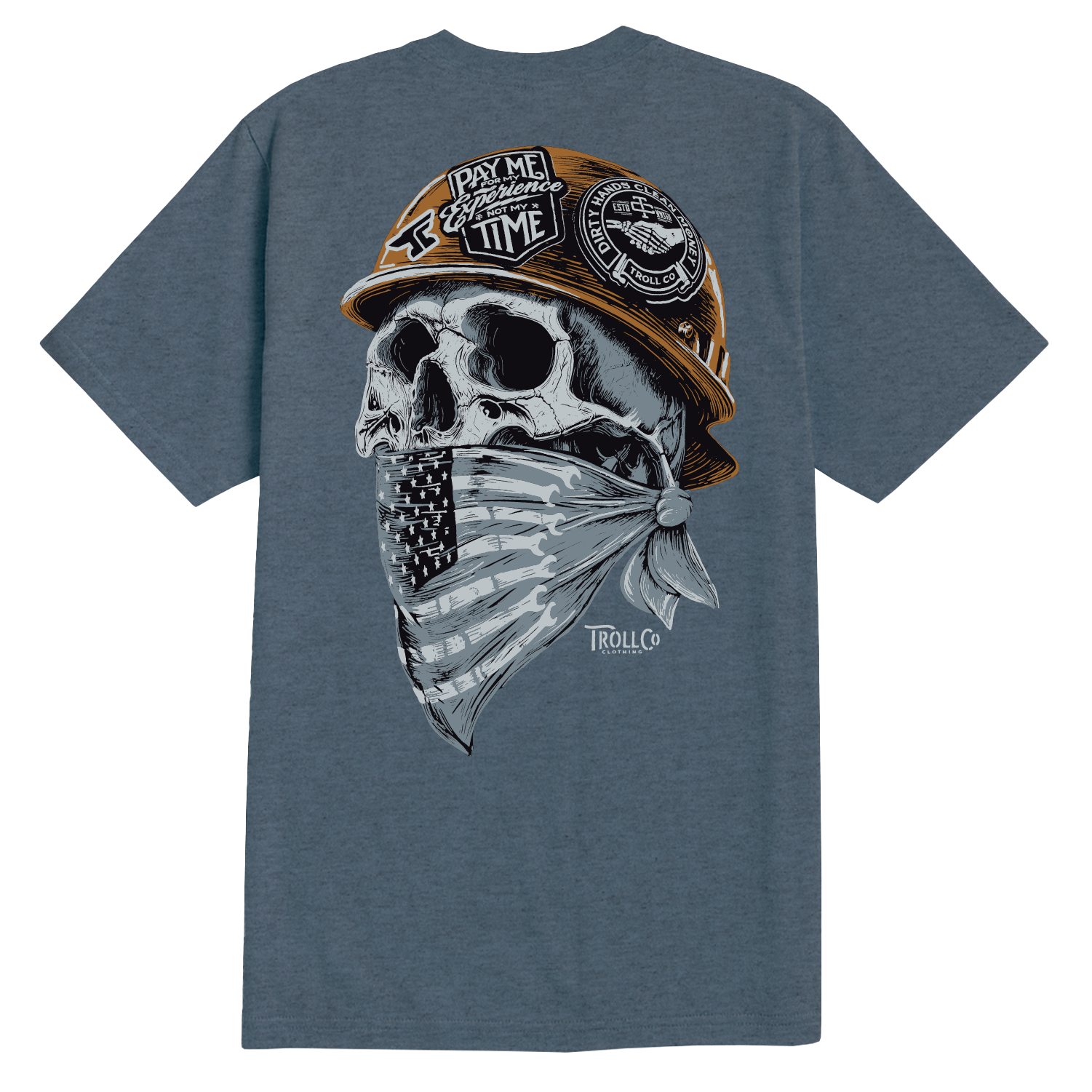 Men's Headstrong T-Shirt - Color: Slate Blue Heather