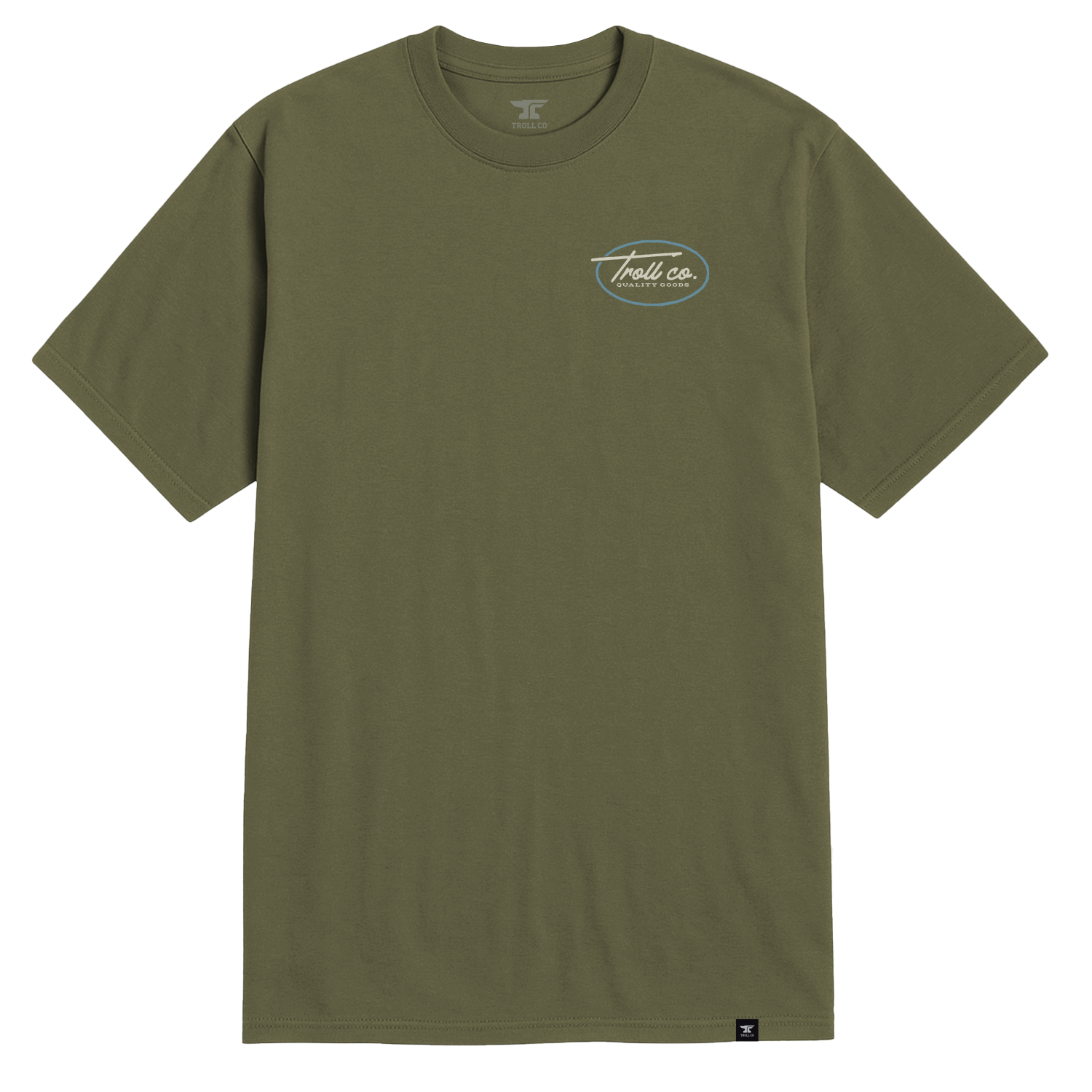 Men's Quality Goods T-Shirt - Color: Military Green