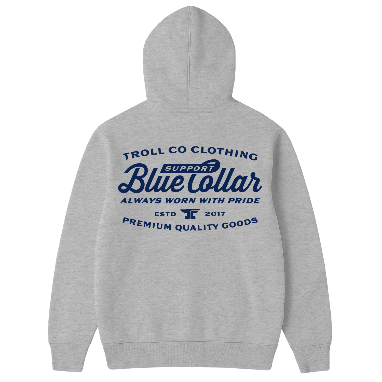 Men's SBC Worn Proud Hoodie - Color: Gray Heather