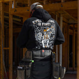 Men's EIF Jobsite Hoodie | Color: Black