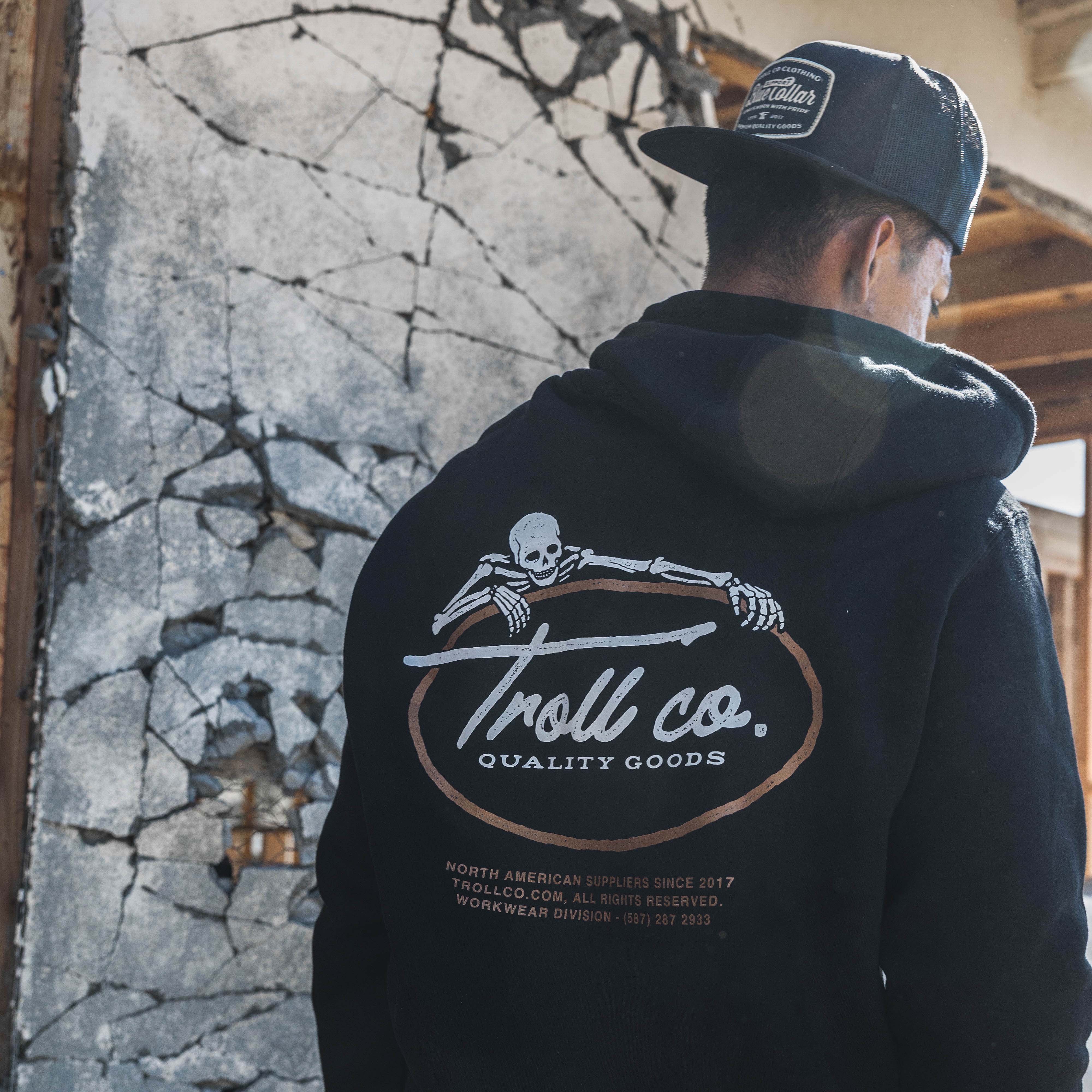 Men's Quality Goods Hoodie | Color: Black