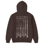 Men's DHCM Flagship Hoodie - Color: Brown Heather