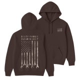 Men's DHCM Flagship Hoodie - Color: Brown Heather