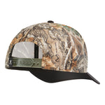 BC Bottoms Up Realtree® Curved Brim Hat - Color: Edge Black