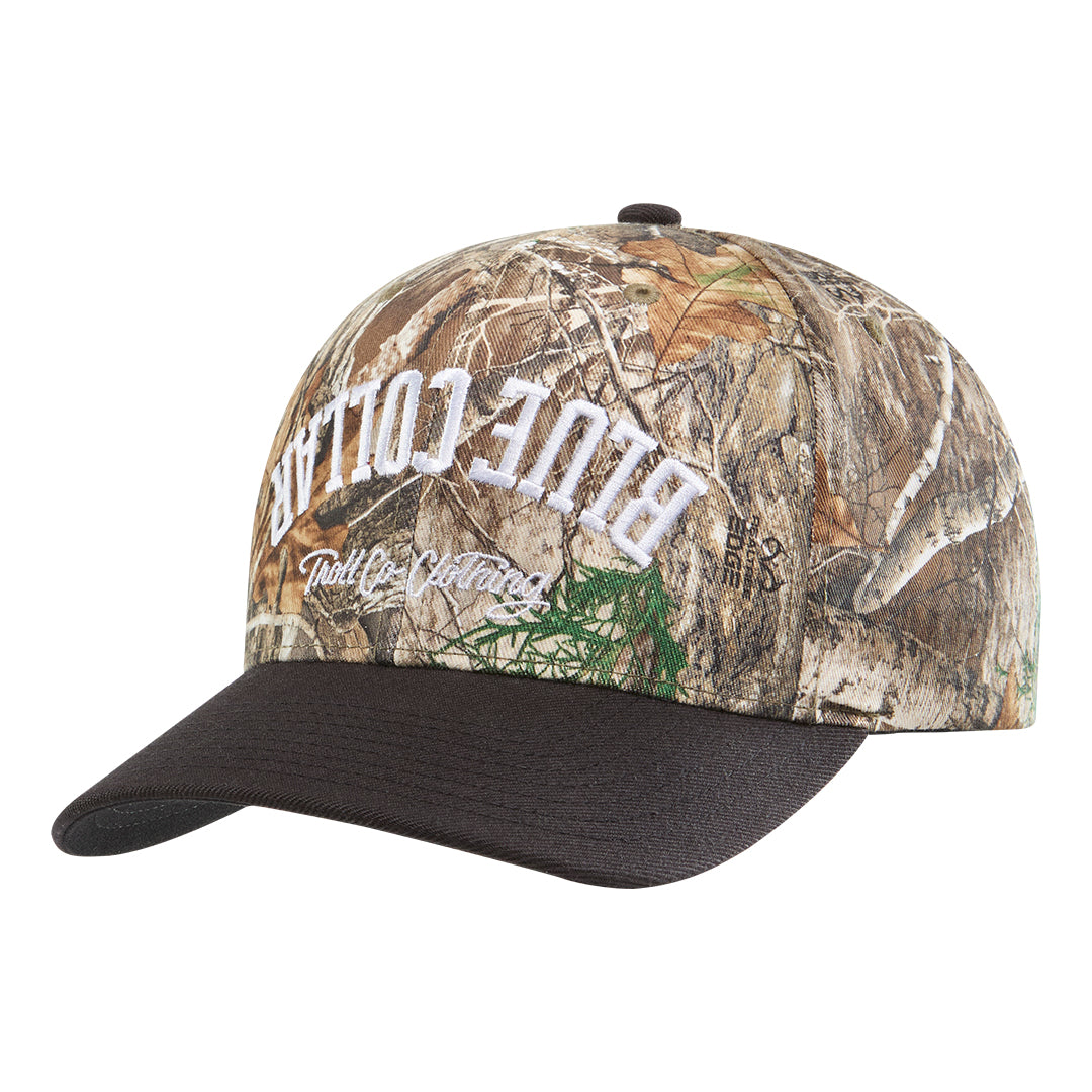 BC Bottoms Up Realtree® Curved Brim Hat - Color: Edge Black