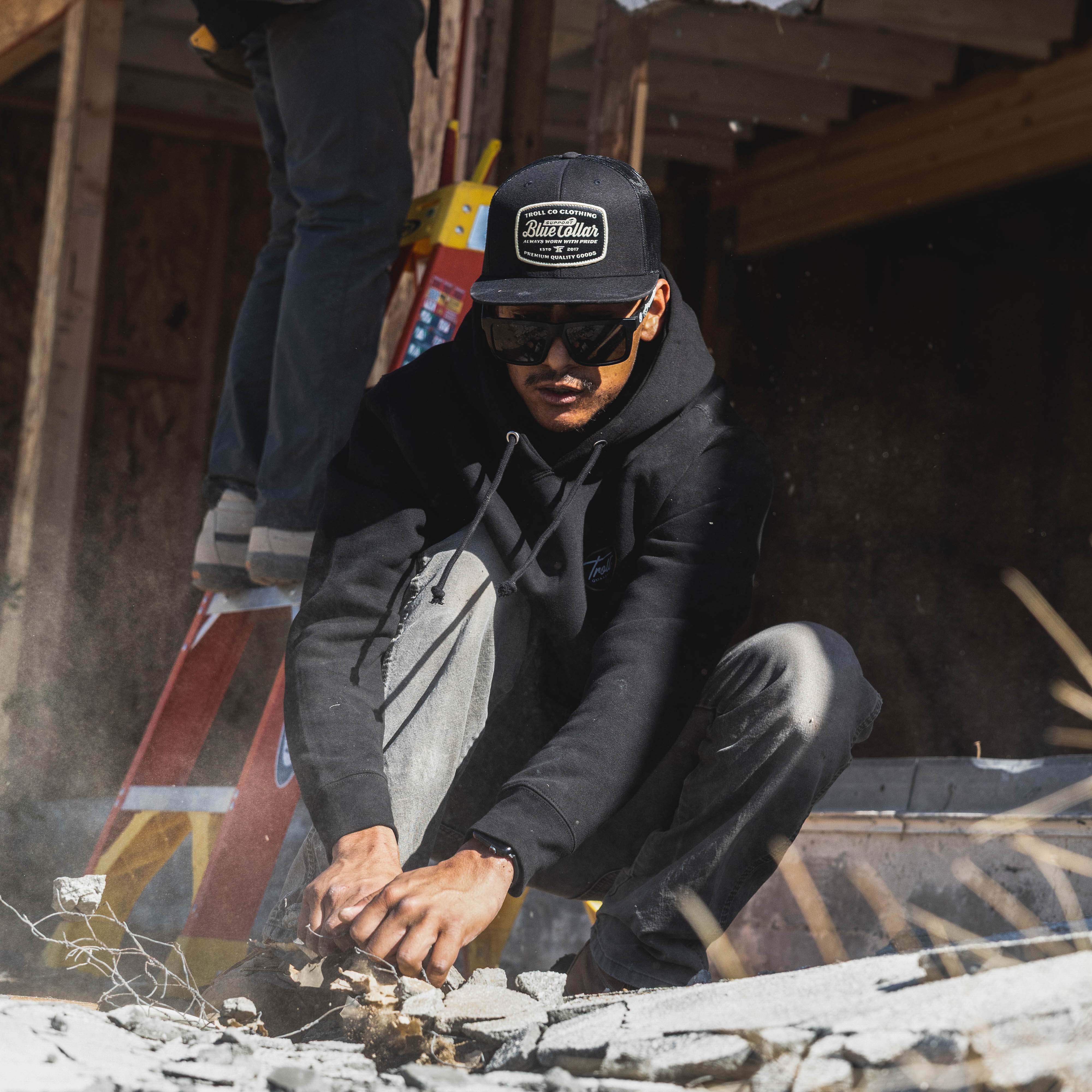 SBC Worn Proud Trucker Hat | Color: Black