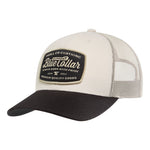 SBC Worn Proud Curved Brim Trucker Hat - Color: Natural Black