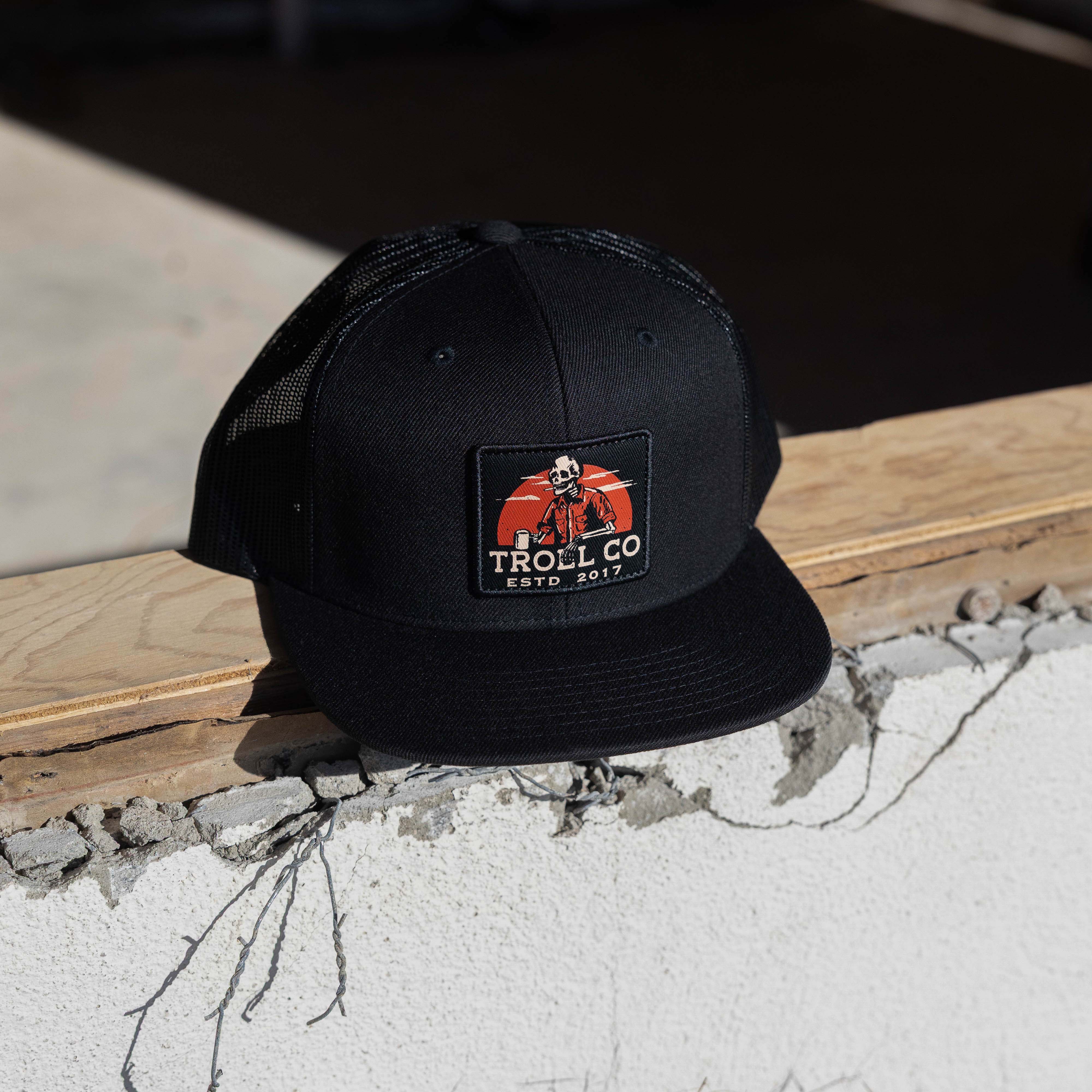 Riser Trucker Hat | Color: Black