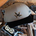 Sparrow Curved Brim Hat - Color: Putty Black