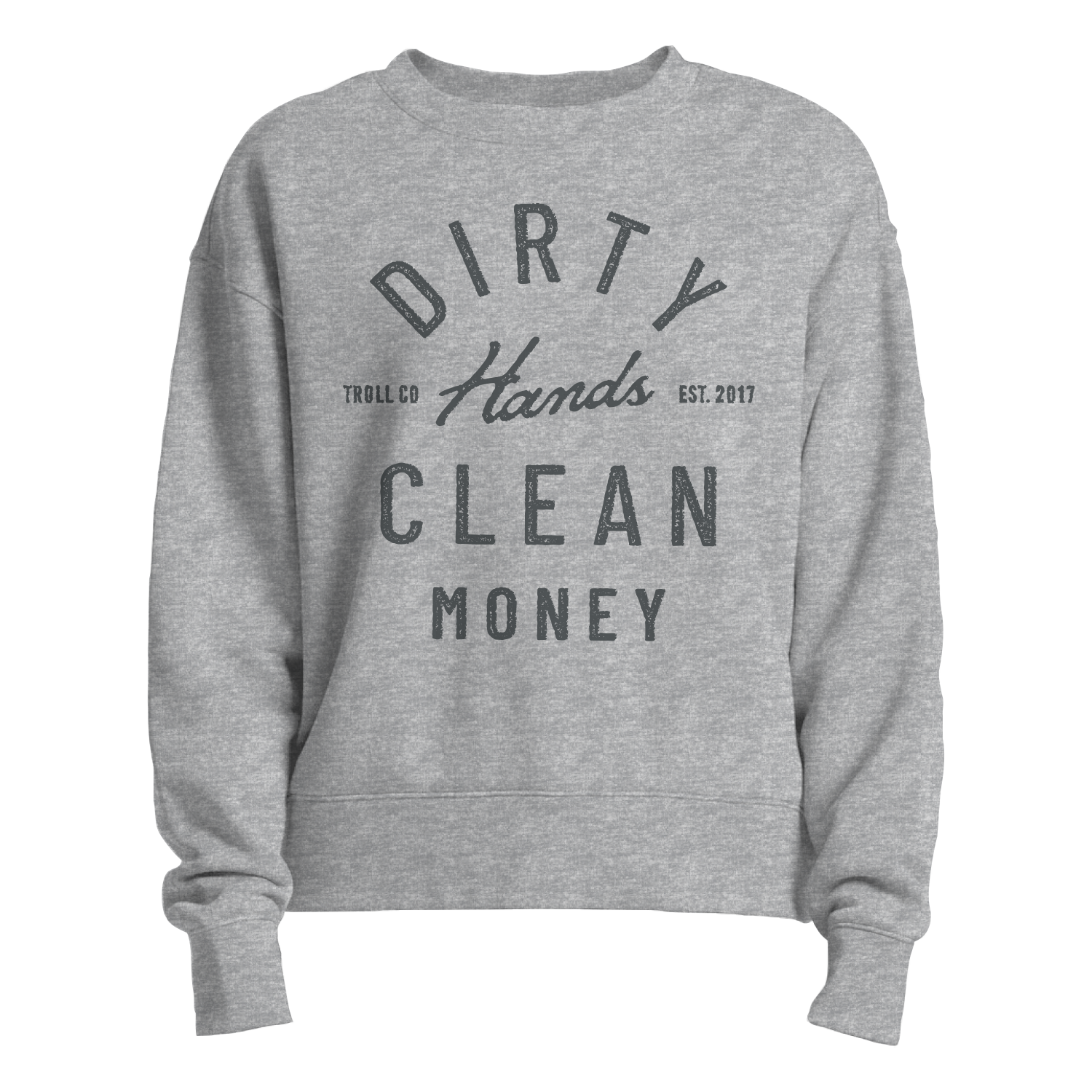 Women's DHCM Juno Crewneck - Color: Gray Heather