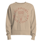 Women's SBC Longhorn Crew - Color: Tan
