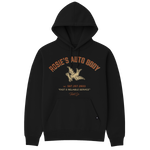 Women's Rosie's Auto Body Hoodie - Color: Black