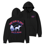 Men's Two Dum Hoodie - Color: Black