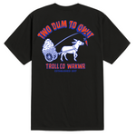 Men's Two Dum T-Shirt - Color: Black