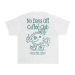 Men's Coffee Day Heavyweight Pigment Dye T-Shirt - Color: White