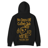 Men's Coffee Day Hoodie - Color: Black