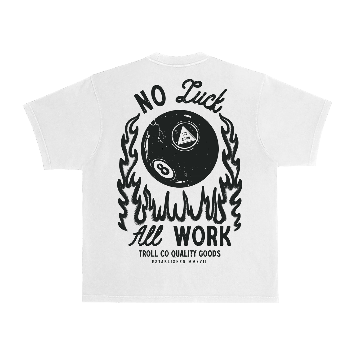 Men's No Magic Heavyweight Pigment Dye T-Shirt - Color: White