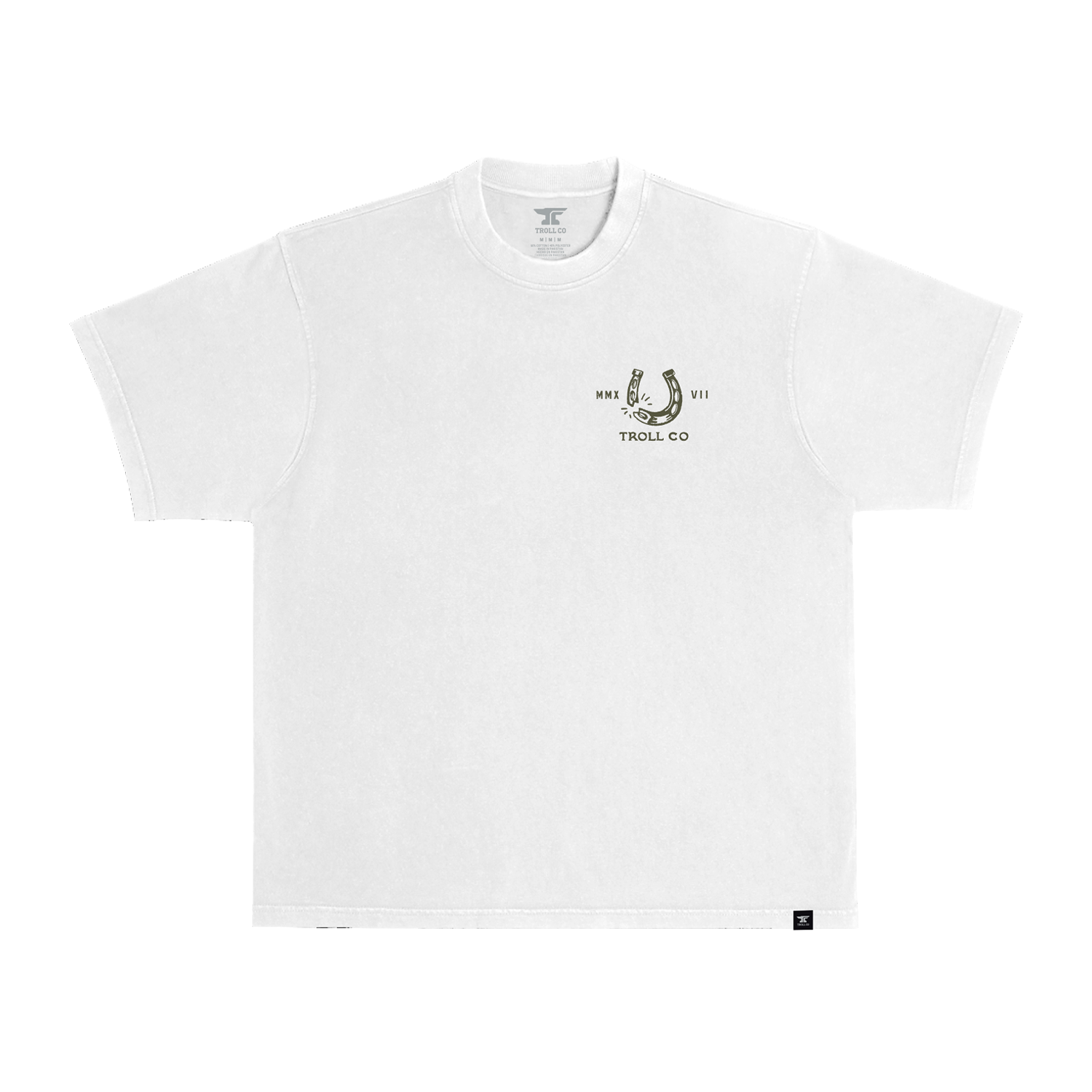 Men's Nolaw Hops Heavyweight Pigment Dye T-Shirt - Color: White