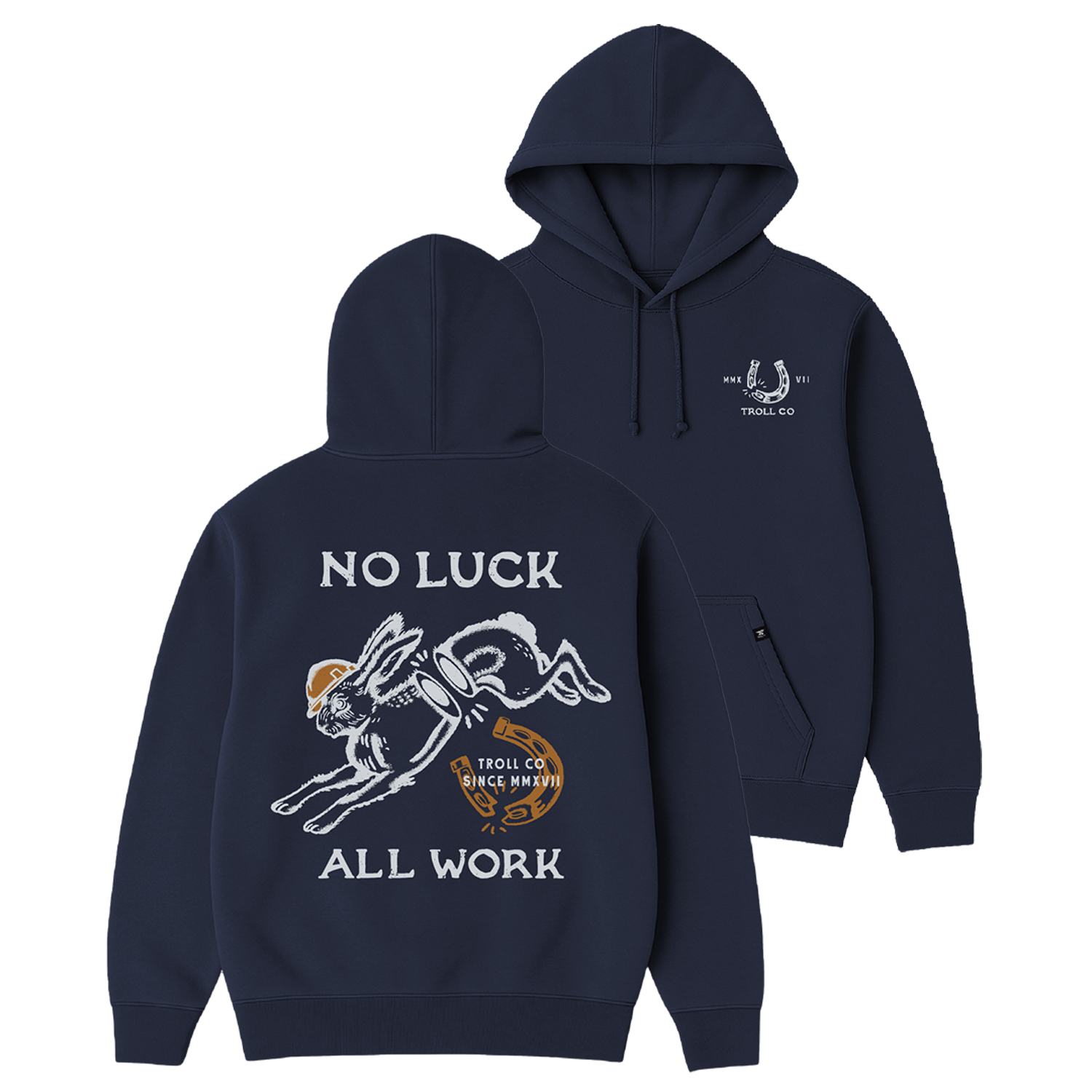 Men's Nolaw Hops Hoodie - Color: Navy
