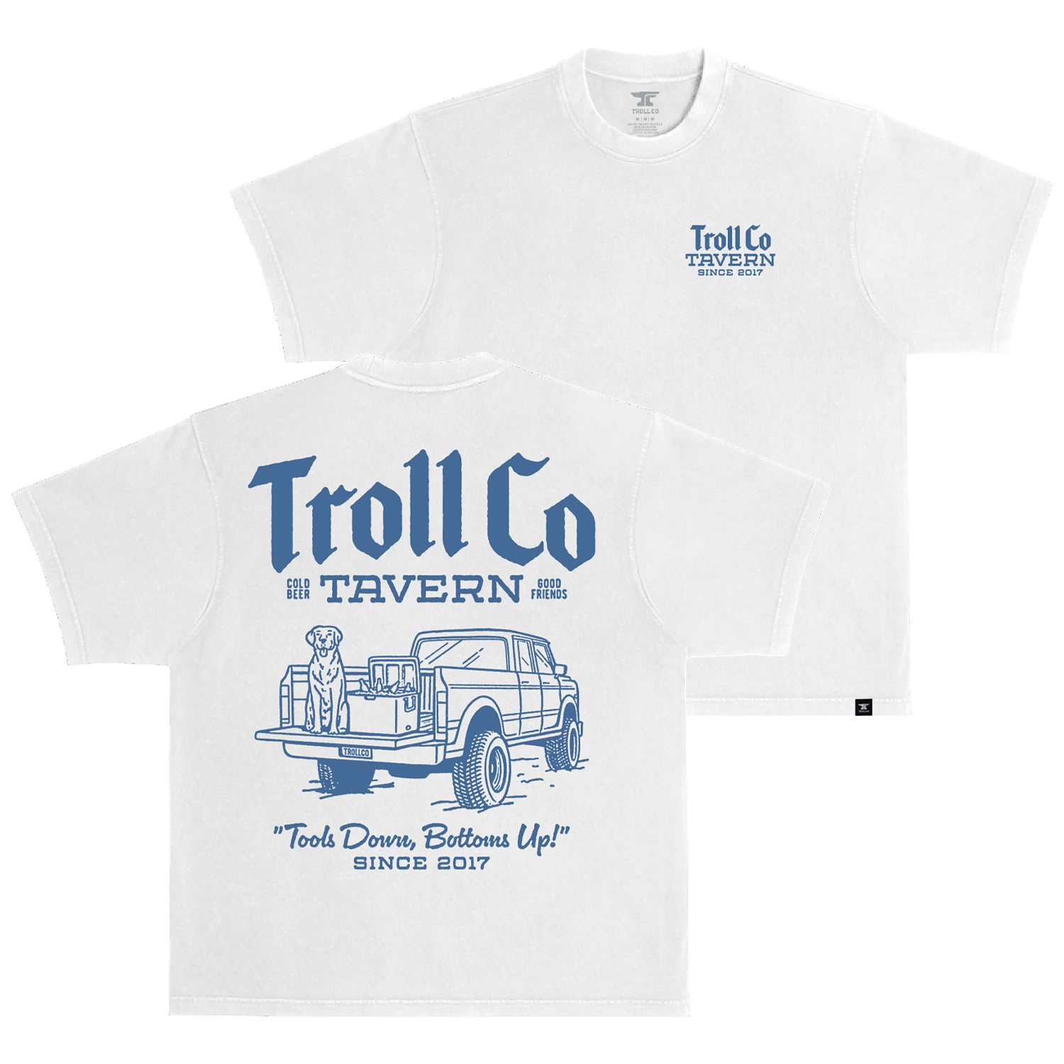 Men's Tavern Heavyweight Pigment Dye T-Shirt | Color: White