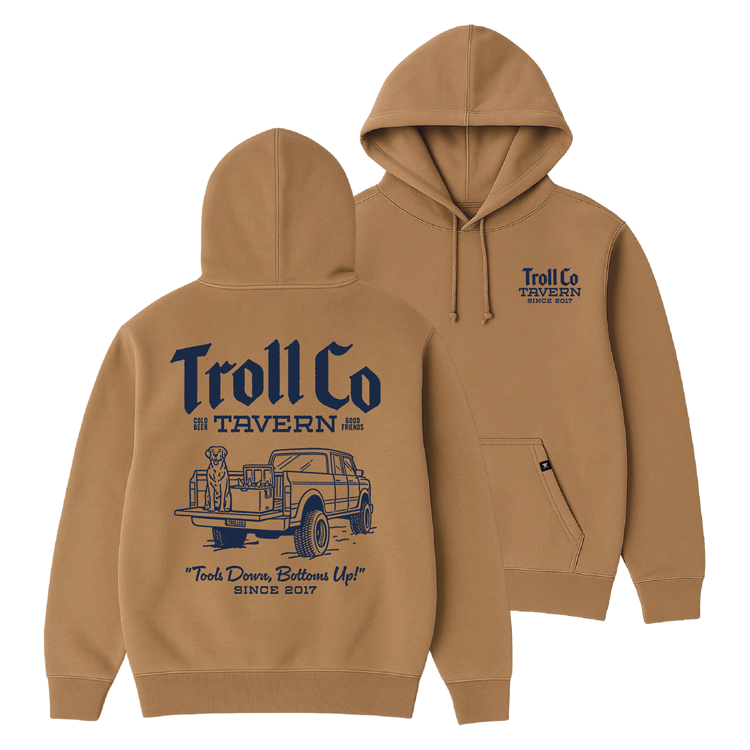 Men's Tavern Hoodie - Color: Toasted Coconut