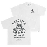 Men's Hard Luck Heavyweight Pigment Dye T-Shirt | Color: White