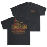 Men's WHUS Neon Heavyweight Pigment Dye T-Shirt - Color: Black