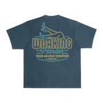 Men's WHUS Neon Heavyweight Pigment Dye T-Shirt - Color: Midnight Navy