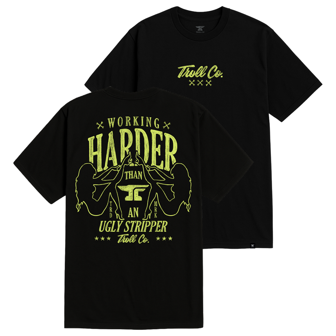 Men's WHUS Glow T-Shirt - Color: Black