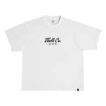 Men's WHUS Glow Heavyweight Pigment Dye T-Shirt - Color: White