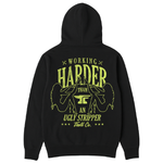 Men's WHUS Glow Hoodie - Color: Black