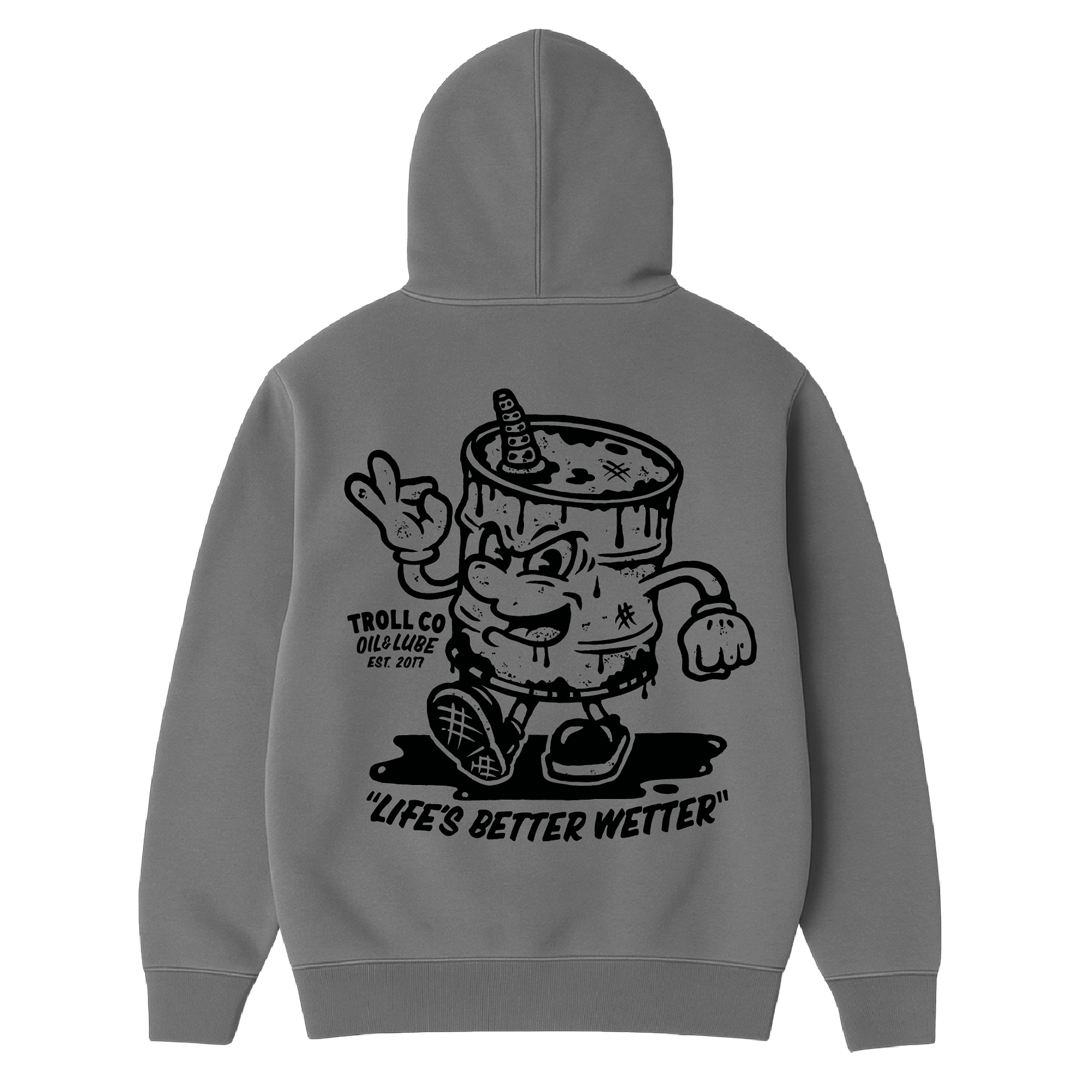 Men's Lube Dude Hoodie | Color: Storm