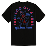 Men's Drummer Girl T-Shirt - Color: Black