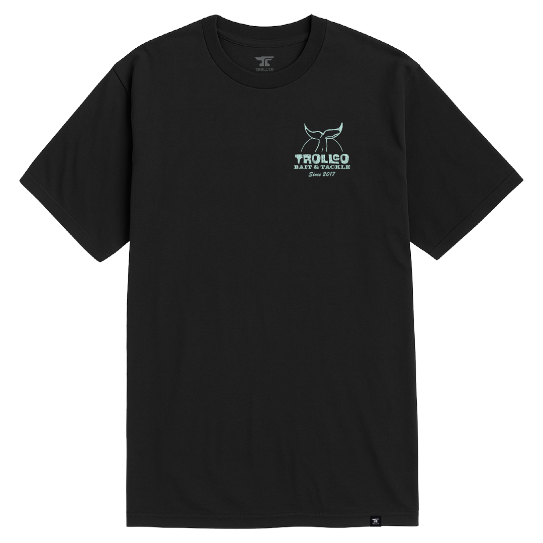 Men's Bait & Tackle T-Shirt | Color: Black