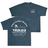 Men's Bait & Tackle Heavyweight Pigment Dye T-Shirt - Color: Midnight Navy